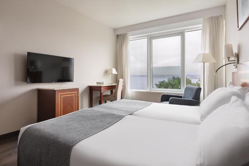 스탠다드 룸 바다 전망, Eurostars Ciudad De La Coruna