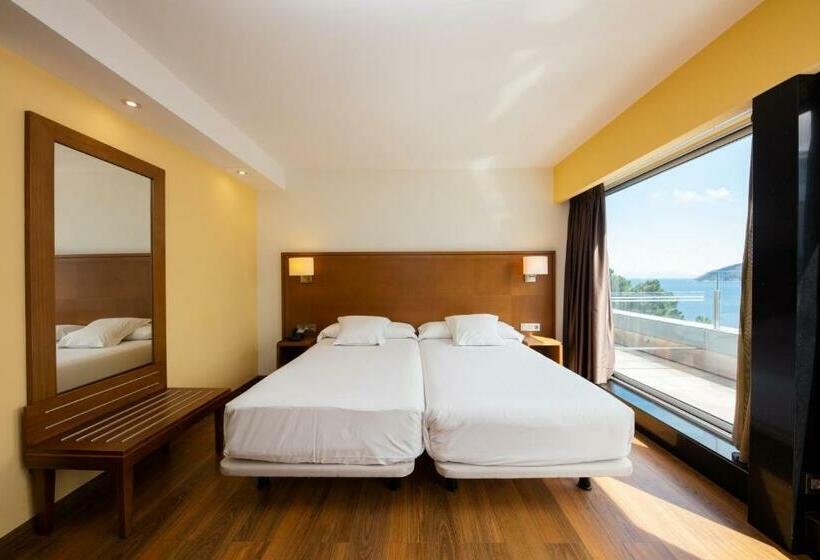 اتاق استاندارد با چشم‌انداز, Thalasso Cantabrico Las Sirenas 4 Superior