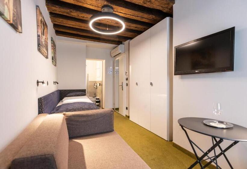 اتاق استاندارد یک نفره, Boutiquehotel Am Dom