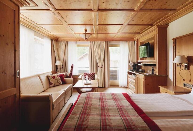 ２ベッドルームのコンフォートアパートメント, Burg Hotel Oberlech