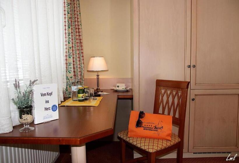 اتاق استاندارد با چشم‌انداز باغ, Flairhotel Am Wörthersee