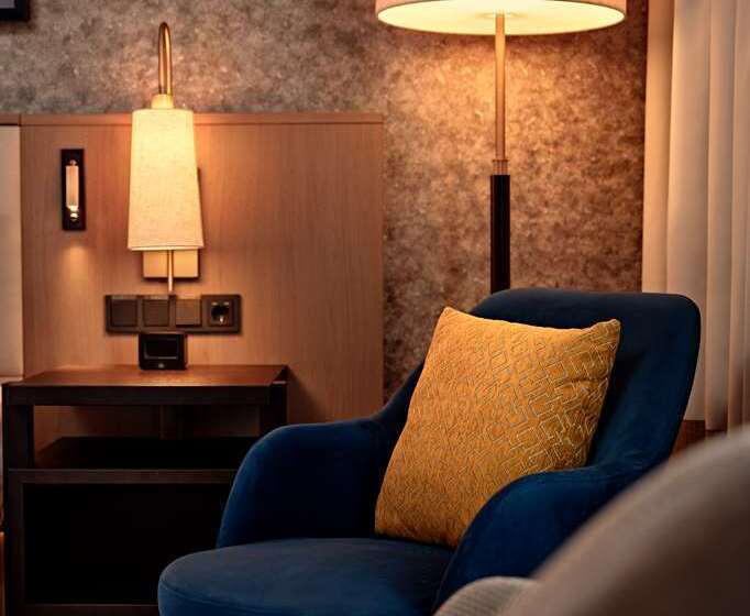이그제큐티브 룸 킹사이즈 침대, Hilton Vienna Park