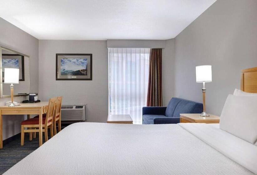 キングサイズベッドのデラックスルーム, Days Inn By Wyndham Niagara Falls Near The Falls