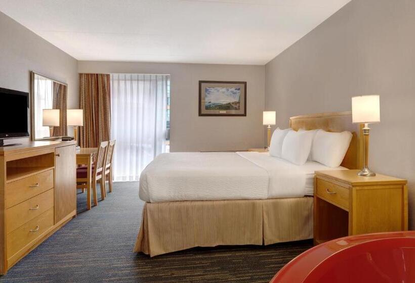 キングサイズベッドのスタンダードルーム, Days Inn By Wyndham Niagara Falls Near The Falls
