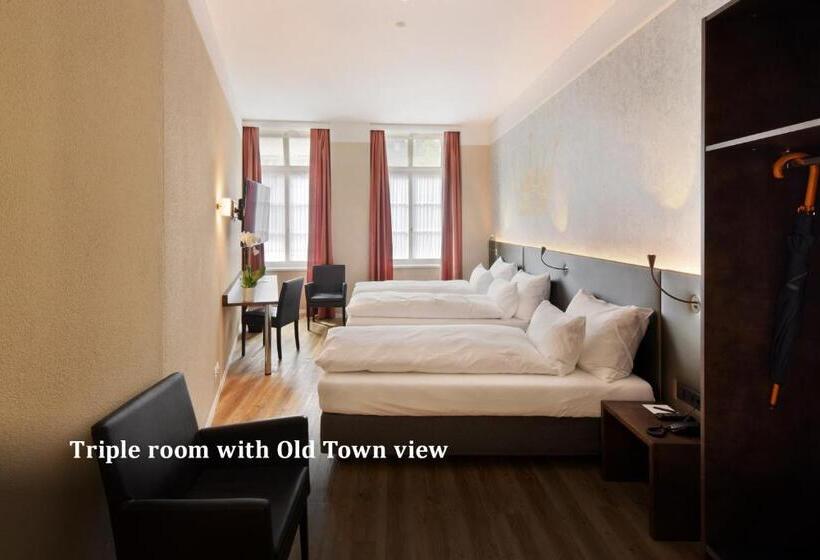 اتاق استاندارد سه نفره, Altstadt Hotel Krone Luzern