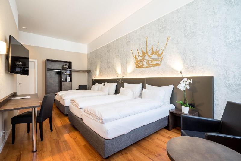 اتاق استاندارد چهار تخته, Altstadt Hotel Krone Luzern