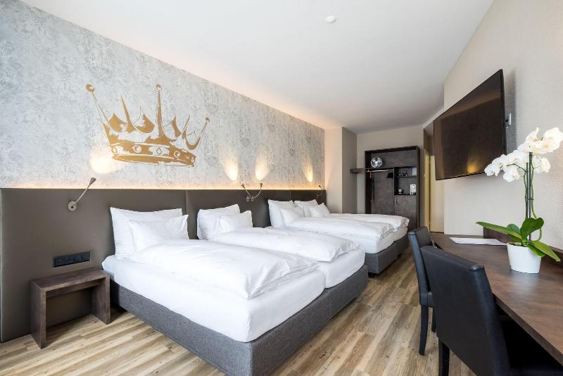 اتاق استاندارد چهار تخته, Altstadt Hotel Krone Luzern