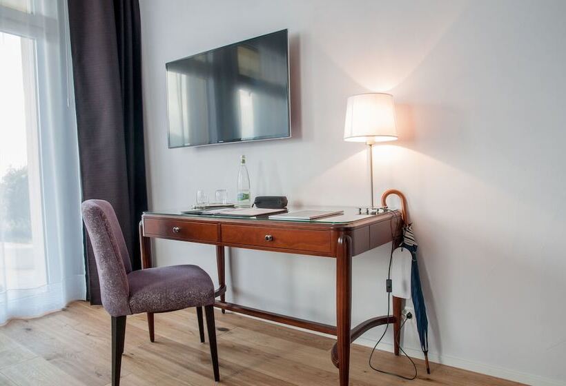 اتاق استاندارد با چشم‌انداز دریاچه, Romantik Hotel Beau Rivage Weggis