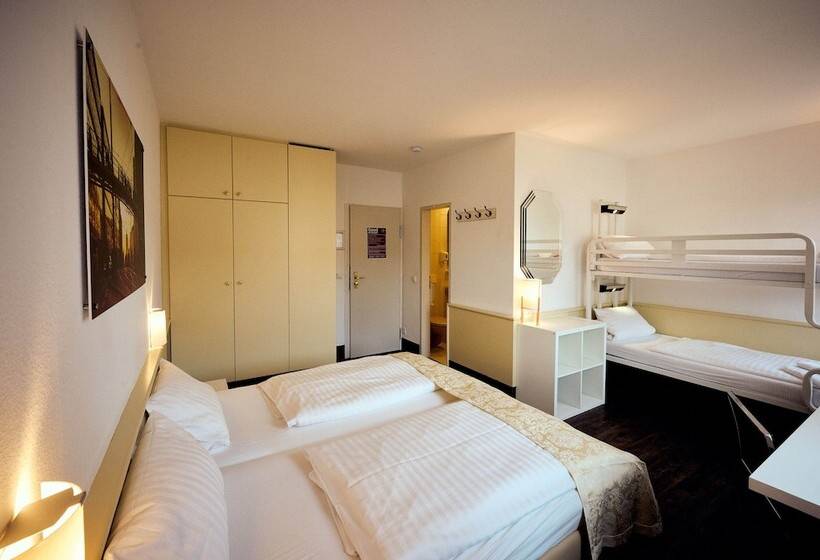 اتاق استاندارد چهار تخته, The 4you Hostel & Hotel Munich