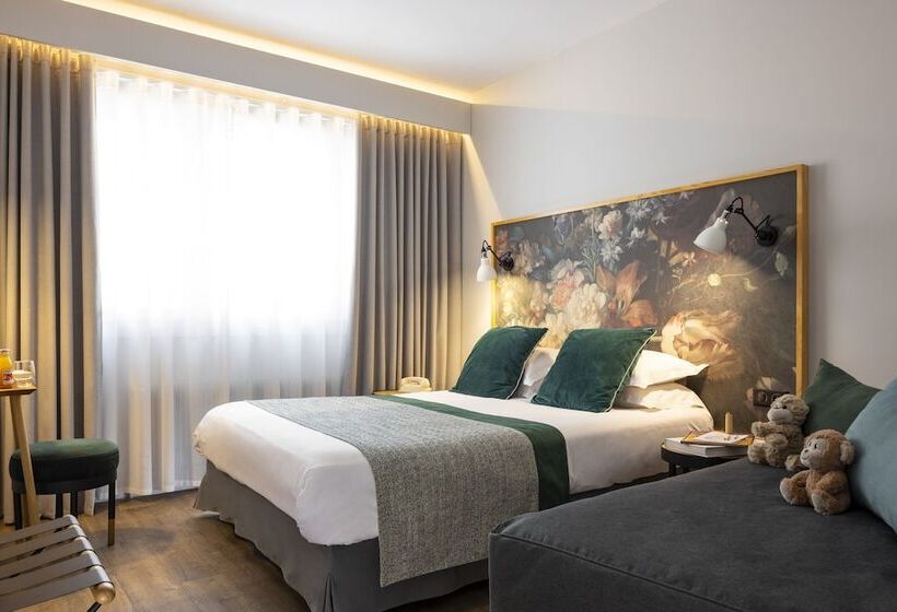 Номер Стандарт Трехместный, Hôtel Edmond W Lyon Part Dieu