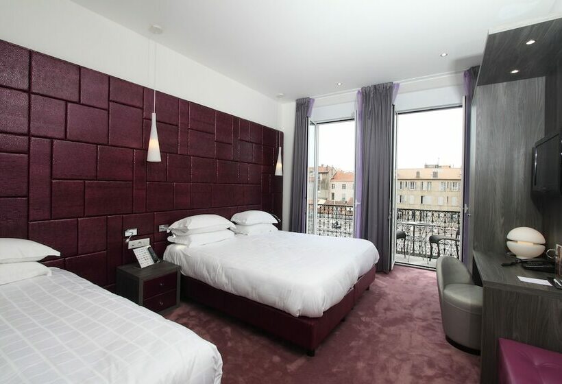 חדר סטנדרט לשלושה, Golden Tulip Cannes Hotel De Paris