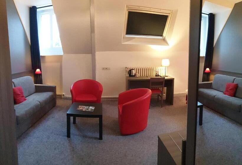 اتاق لوکس خانوادگی, Hôtel Le Rohan Charme Et Caractère