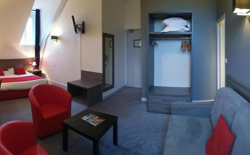 اتاق لوکس خانوادگی, Hôtel Le Rohan Charme Et Caractère