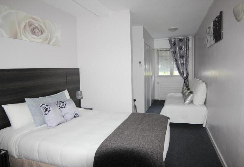 标准间, The Originals City, Hôtel Villancourt, Grenoble Sud