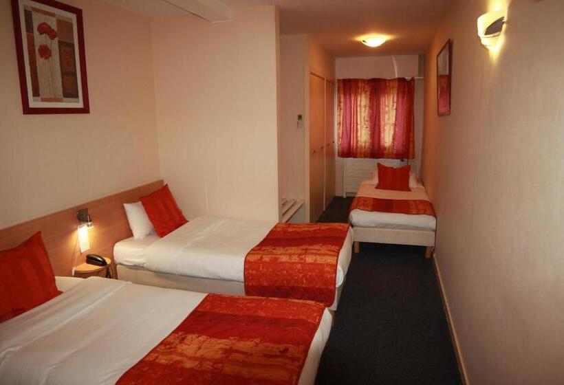 标准三人间, The Originals City, Hôtel Villancourt, Grenoble Sud