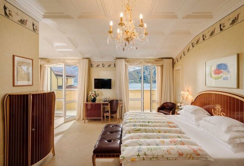 اتاق لوکس با چشم‌انداز دریاچه, Grand Hotel Villa Serbelloni   A Legendary