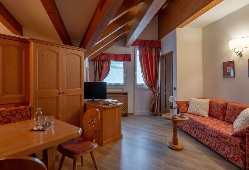 디럭스 룸, Brunet  The Dolomites Resort