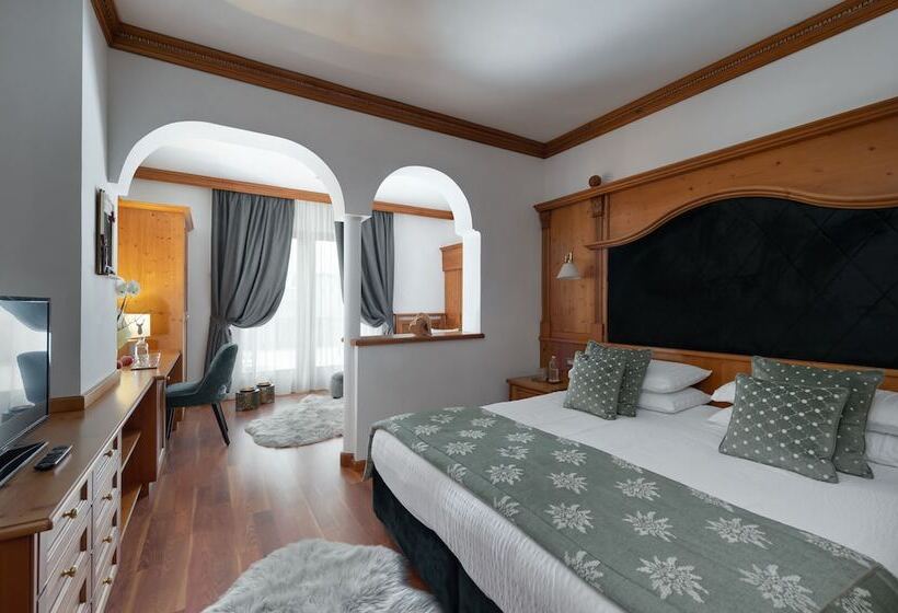 디럭스 룸, Brunet  The Dolomites Resort