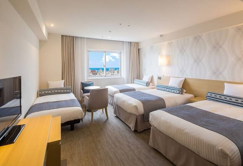 اتاق استاندارد با چشم‌انداز دریا, Art Hotel Ishigakijima