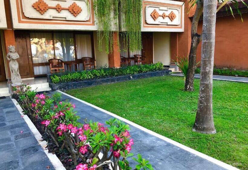 디럭스 룸 가든 전망, Inna Sindhu Beach Hotel & Resort