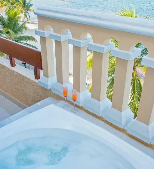 Tengerre Néző Standard Szoba Pezsgőfütdővel, All Ritmo Cancun Resort & Water Park