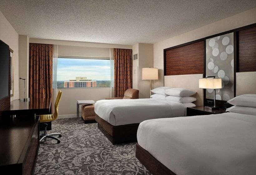 Quarto Estandar 2 Camas Casal, Hilton Atlanta Airport