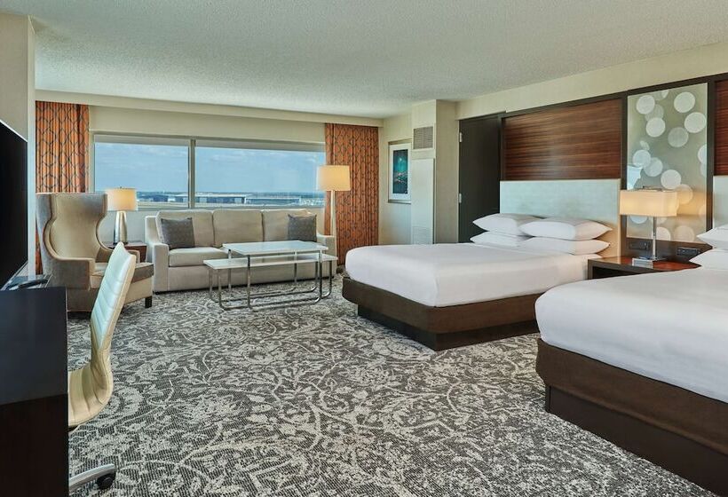 Quarto Estandar para Deficientes Físicos, Hilton Atlanta Airport