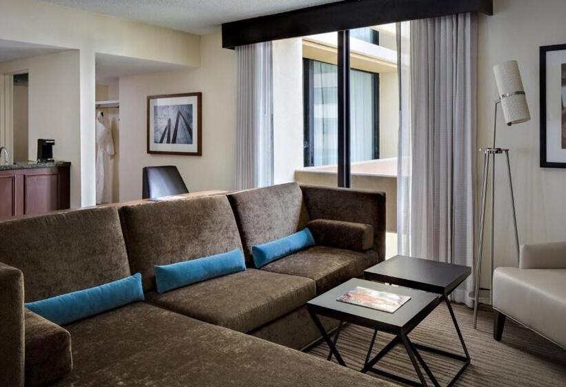 Suite met Kingsize Bed, Houston Marriott Westchase