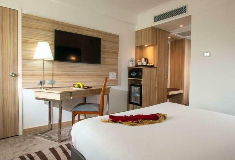 수피리어 룸 풀장 전망, Novotel Cairo Airport