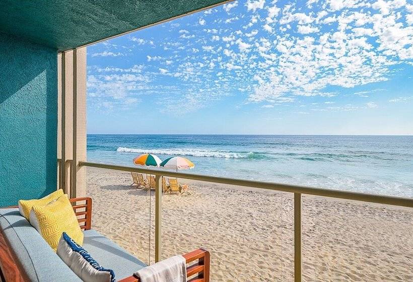 带2个双人床的标准工作室, Beach Terrace