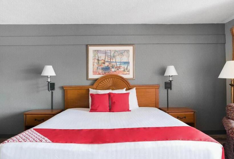 스탠다드 룸 킹사이즈 침대, OYO Hotel Mustang Silverspring FL