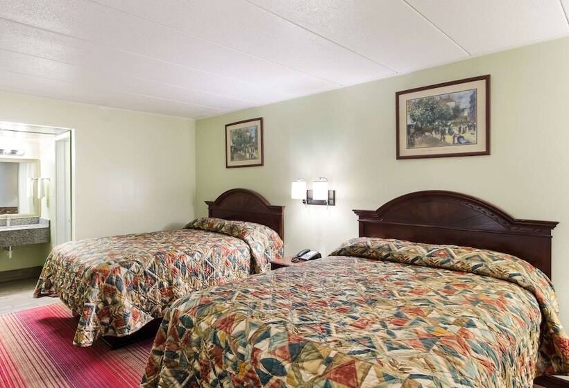 스탠다드 룸 더블 침대 2개, Rodeway Inn