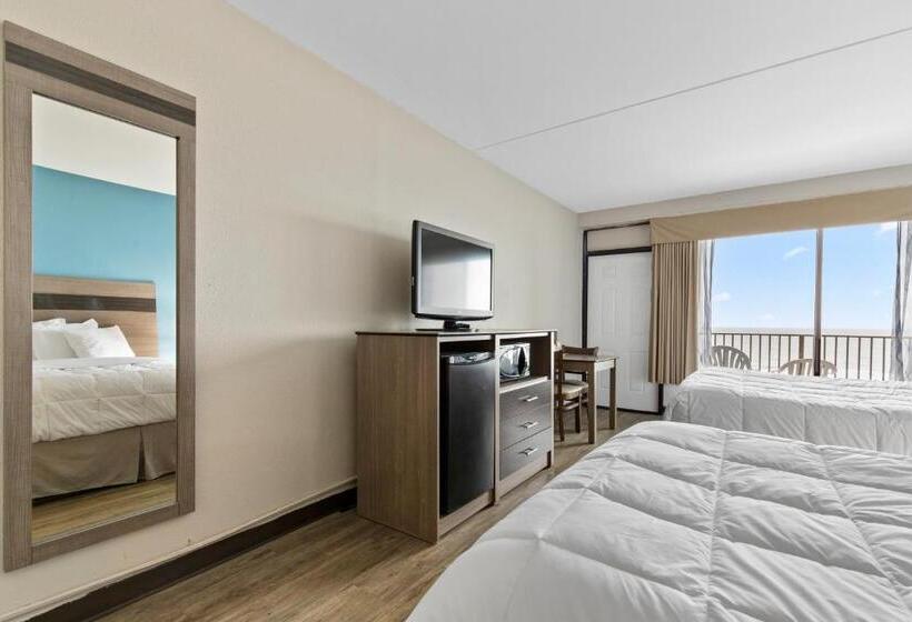 스탠다드 발코니 룸 바다 전망, Ocean Crest Inn And Suites