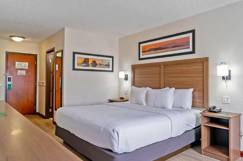 장애인을 위한 킹사이즈 침대 스탠다드 룸, Quality Inn Milansandusky