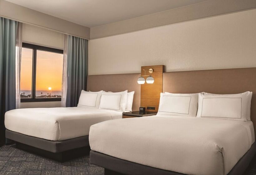 带2个双人床的标准工作室, Doubletree By Hilton Tampa Rocky Point Waterfront