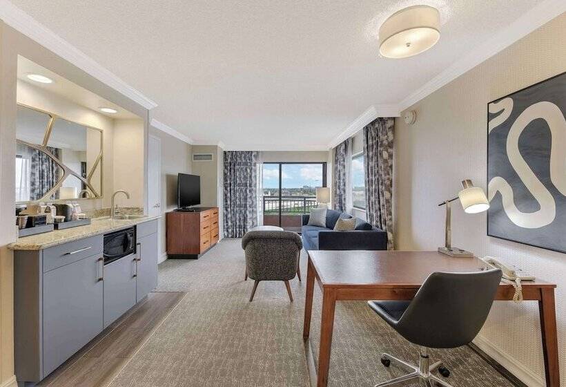 Номер Стандарт 2 Двуспальные Кровати, Embassy Suites By Hilton Anaheim Orange