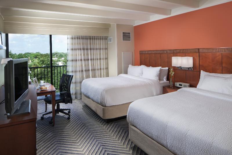 标准间, Courtyard By Marriott Fort Lauderdale East / Lauderdale By The Sea