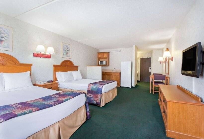 اتاق استاندارد با 2 تخت دوبل, Days Inn & Suites By Wyndham Lexington