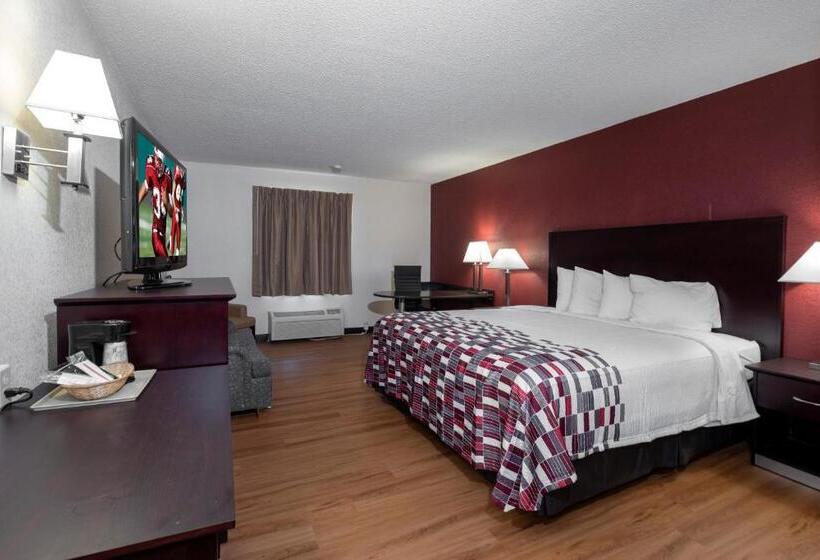 디럭스 룸 킹사이즈 침대, Red Roof Inn Warrenton