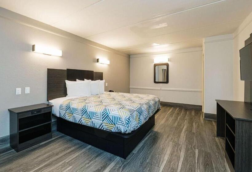 Номер Стандарт Кровать Кинг Адаптированный для Инвалидов, Motel 6 baytown, Tx  Garth Rd