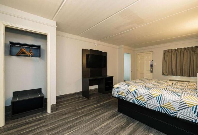 Номер Стандарт Кровать Кинг Адаптированный для Инвалидов, Motel 6 baytown, Tx  Garth Rd