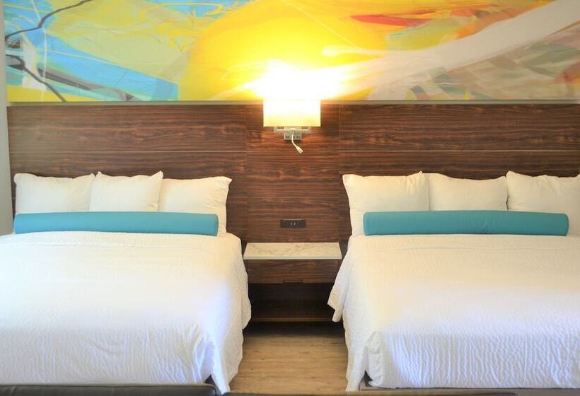 스탠다드 룸 더블 침대 2개, Inn At Rockaway San Francisco Pacifica