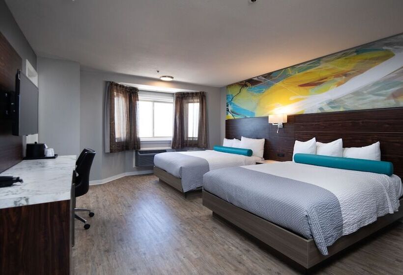 스탠다드 룸 더블 침대 2개, Inn At Rockaway San Francisco Pacifica