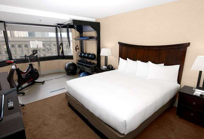 חדר סטנדרט עם מיטת קינג, Parc 55 San Franciscoa Hilton