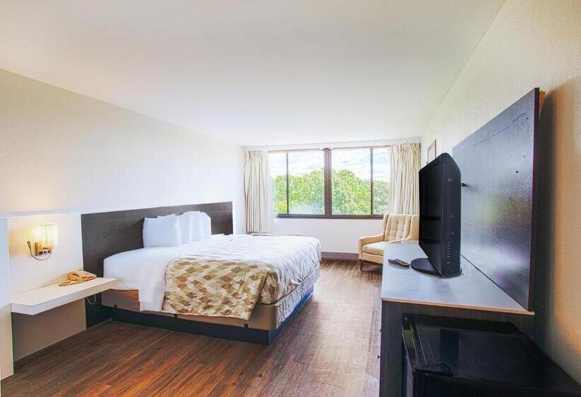Номер Стандарт Кровать Кинг Адаптированный для Инвалидов, Americas Best Value Inn Winston Salem, Nc