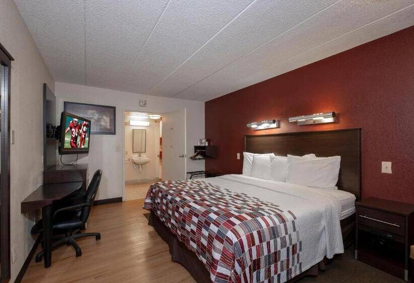 Номер Стандарт Кровать Кинг Адаптированный для Инвалидов, Red Roof Inn Washington Dc  Lanham