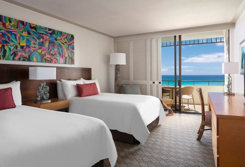 اتاق استاندارد با 2 تخت دوبل, The Royal Hawaiian, A Luxury Collection Resort, Waikiki