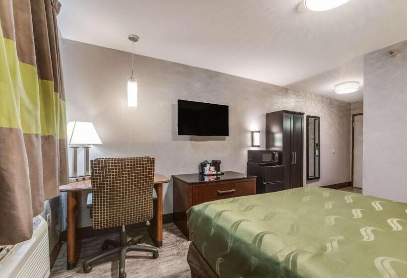 חדר סטנדרט מותאם לאדם עם מוגבלויות, Quality Inn Atlanta Airport Central
