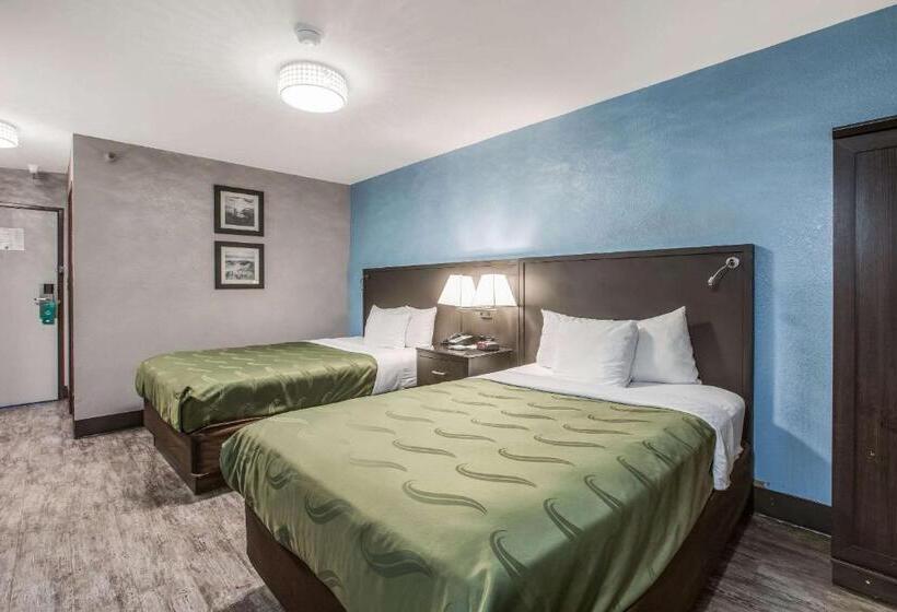 חדר סטנדרט שתי מיטות זוגיות, Quality Inn Atlanta Airport Central