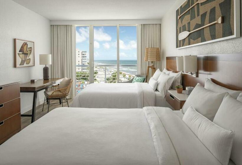 ２ダブルベッドのスタンダードルーム, The Westin Fort Lauderdale Beach Resort